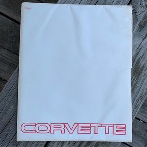 Sealed 1985 Chevy Chevrolet Corvette Promo Catalog
